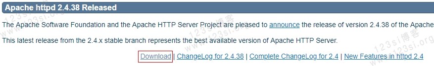 Apache httpd 2.4.38 Released