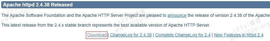 Apache httpd 2.4.38 Released