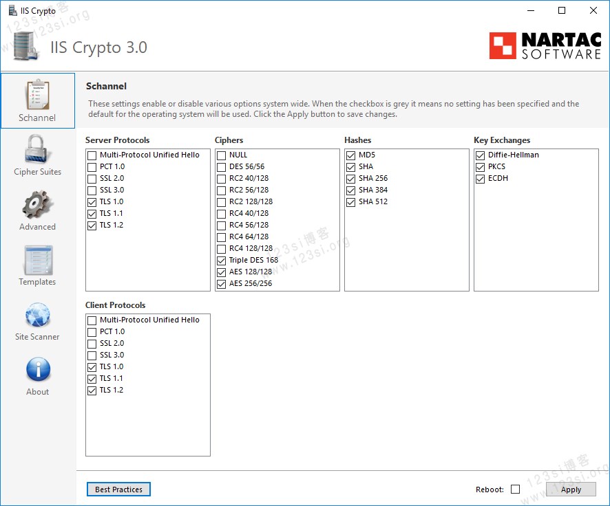 IIS Crypto 工具