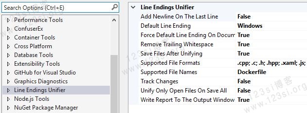 Line Endings Unifier