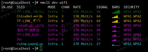 扫描 WiFi 信号